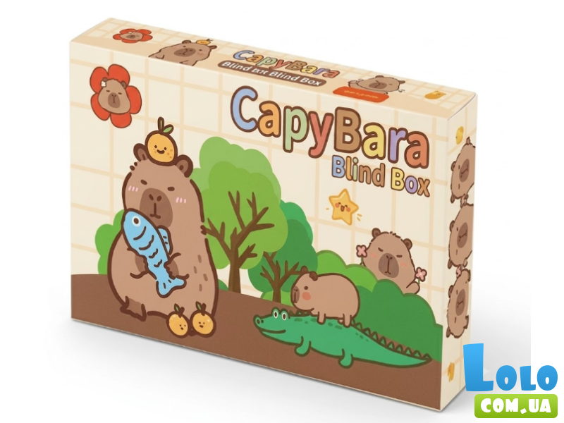 Игровой набор коробка-сюрприз Капибара