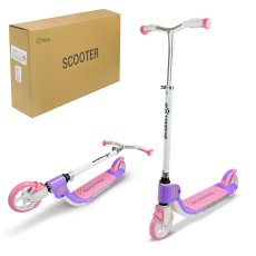 Самокат городской двухколесный Scooter (розовый)