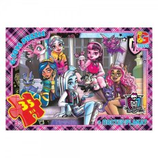 Пазл Monster High, G-Toys, 35 эл.