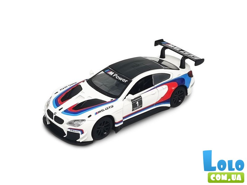 Автомодель BMW M6 GT3 (белый)