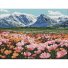 Алмазная мозаика Горное поле цветов, Идейка (30х40 см)