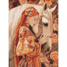 Алмазная мозаика Связь душ, Идейка (30х40 см)