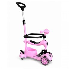 Самокат трехколесный Maraton 3 в 1 (Pink)