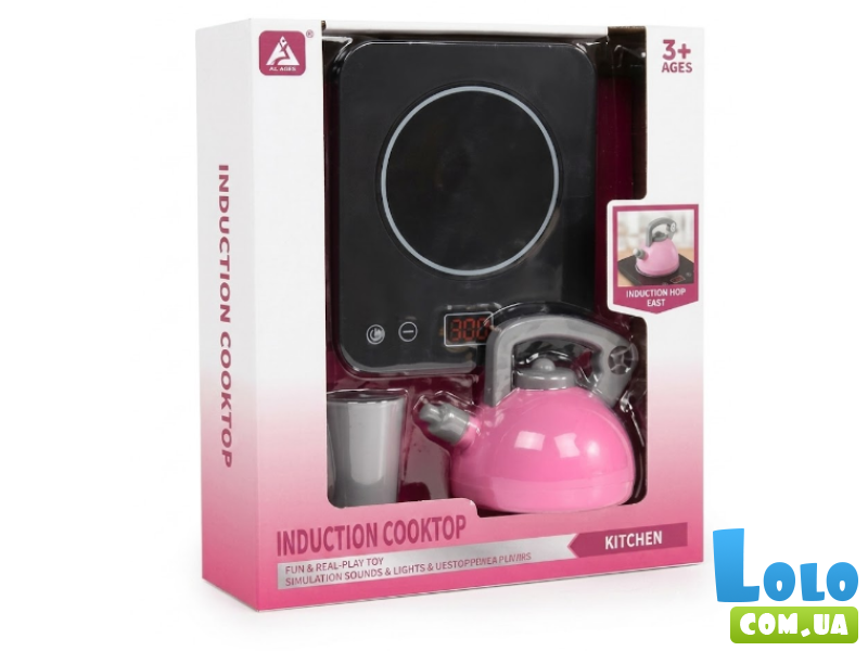Игровой набор Индукционная плита и чайник