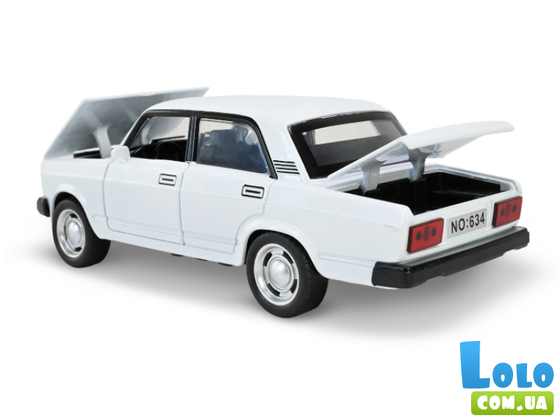 Машина металлическая Lada 2107, Автопром (в ассортименте)