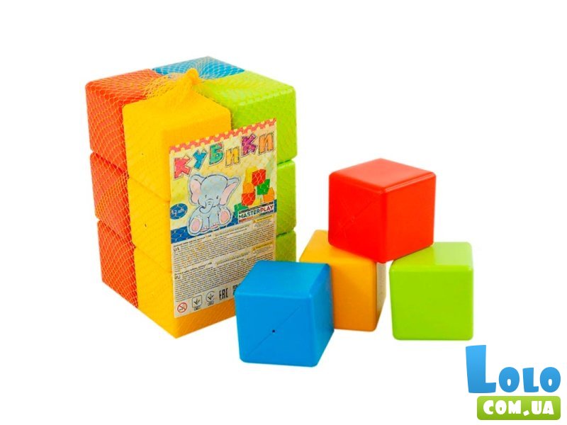 Набор кубиков, ColorPlast