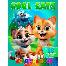 Раскраска Cool Cats, Jumbi