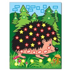 Книга Очаровательная мозаика с наклейками Улитка, Глорія