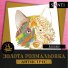 Раскраска-антистресс Santi Animals (золотая)