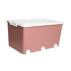 Ящик для игрушек, Tega (розовый)
