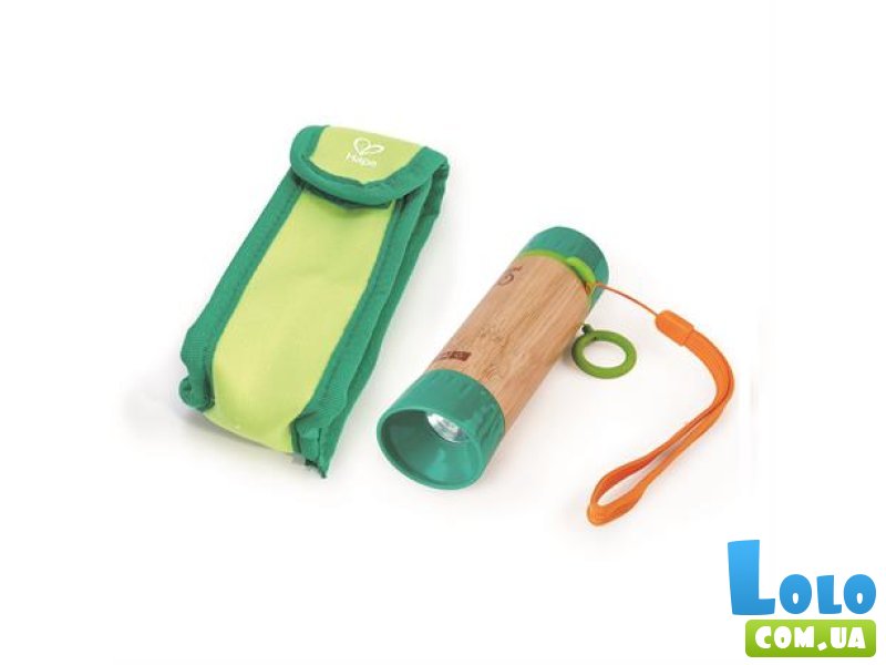 Механический фонарик с чехлом Nature Fun, Hape