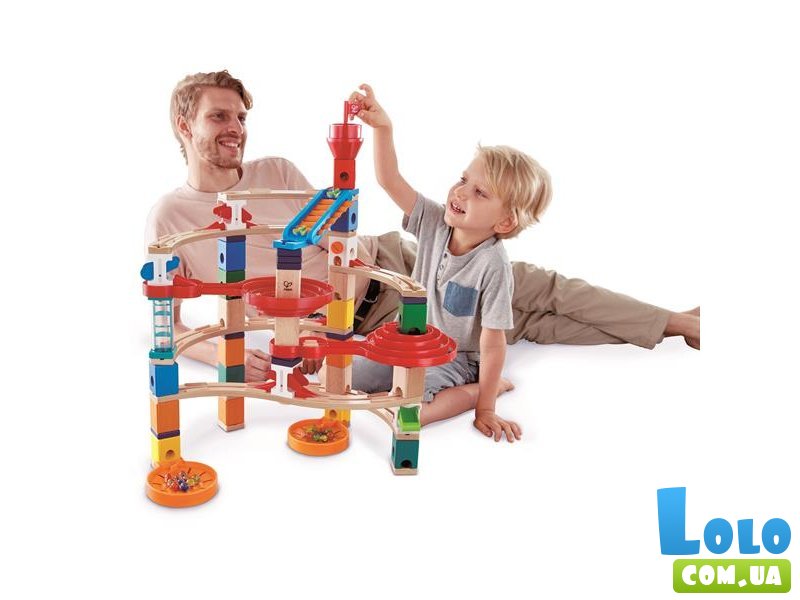 Конструктор-лабиринт Quadrilla Спирали, Hape (E6024), 129 дет.