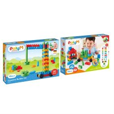 Конструктор Строитель, PolyM (760008), 80 дет.