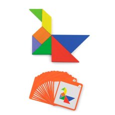 Магнитный танграм для досок, Viga Toys, 35 эл.