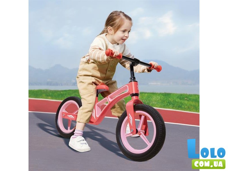 Беговел двухколесный Новое исследование, Hape (розовый)