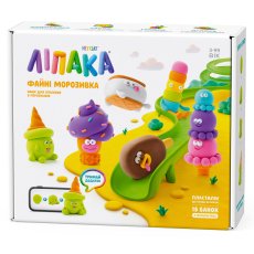 Меганабор пластилина самостоятельно твердеет Классное мороженое, Lipaka