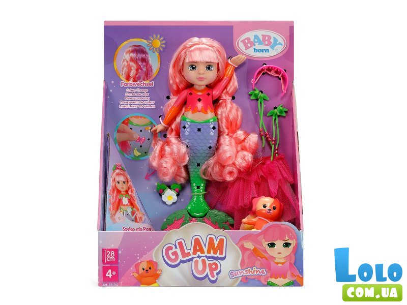 Кукла Glam Up Русалочка Саншайн, Baby Born