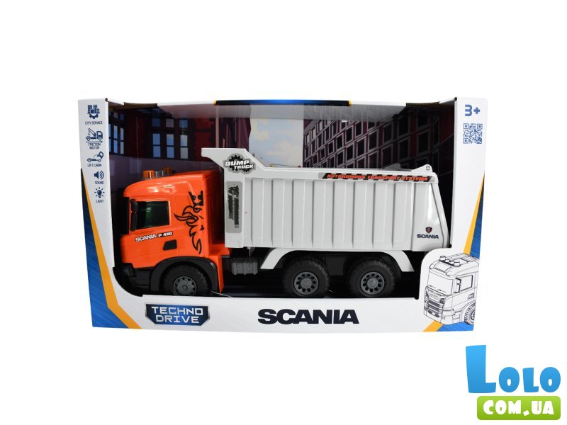 Машина Самосвал Scania, TechnoDrive