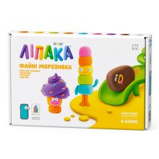 Набор пластилина Классное мороженое: Тепледик, Торнадик, Чоко Бро, Lipaka