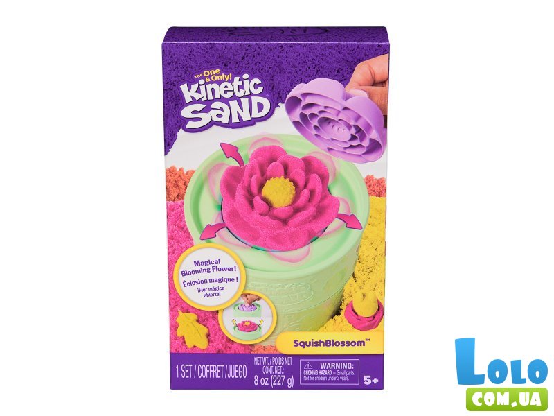 Набор песка для творчества Сказочные Цветы, Kinetic Sand