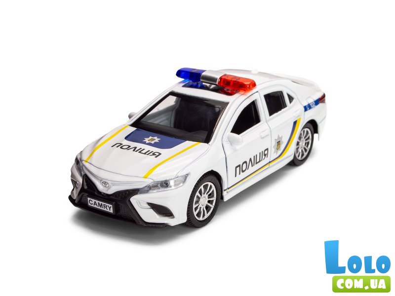 Машина Toyota Camry Полиция, TechnoDrive (белый)