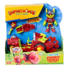 Набор с фигуркой Combat Vehicles Кид Фьюри, SuperThings