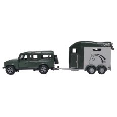 Машина Land Rover с прицепом и фигурками лошадей, TechnoDrive