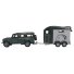 Машина Land Rover с прицепом и фигурками лошадей, TechnoDrive