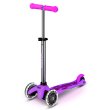 Самокат Mini Deluxe Glow LED, Micro (морозный розовый)