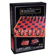 Набор из трех настольных игр Шахматы, шашки и крестики-нолики, Spin Master