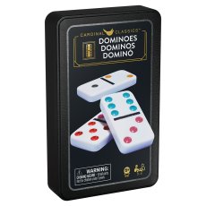 Настольная игра Домино цветное (в жестяной коробке), Spin Master
