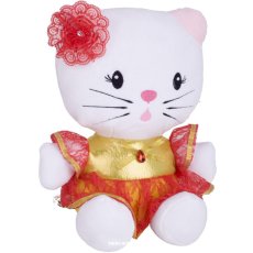Мягкая игрушка Модная кошка музыкальная, Копиця, 29 см (в ассортименте)