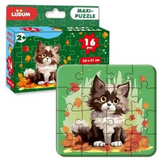Пазл Макси Котик 3, Ludum, 16 эл.