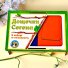 Деревянная развивающая игра Доски Сегена: фигуры, цвета, Ubee