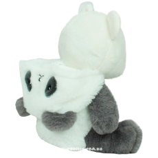 Мягкая игрушка Мишка в капюшоне (панда), Копиця, 23 см