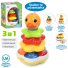 Развивающая игрушка Чудо пирамидка Утка, Limo Toy