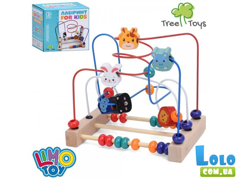 Деревянная игрушка Лабиринт, Limo Toy
