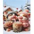 Алмазная мозаика Сказочные поросята, TK Group (30х20 см)