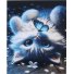Алмазная мозаика Котик с бабочкой, TK Group (30х20 см)