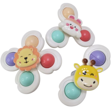 Набор погремушки-спинеров на присосках Baby Rattle