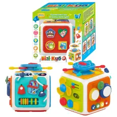 Развивающая игрушка Бизикуб, WToys