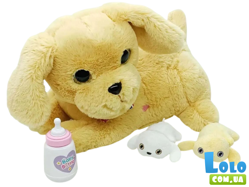 Интерактивная игрушка Собачка с щенками