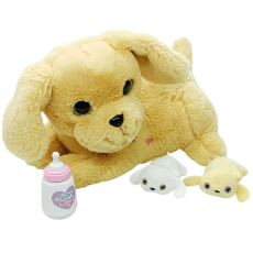 Интерактивная игрушка Собачка с щенками