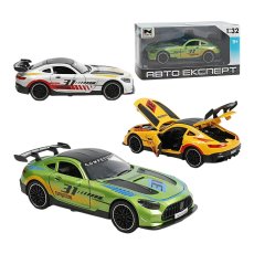 Машина металлопластиковая Mercedes-Benz AMG GT3, АвтоЕксперт (в ассортименте)