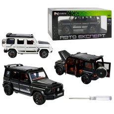 Машина металлопластиковая Mercedes-Benz Brabus G800, АвтоЕксперт (в ассортименте)