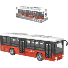 Автобус металлопластиковый (красный)