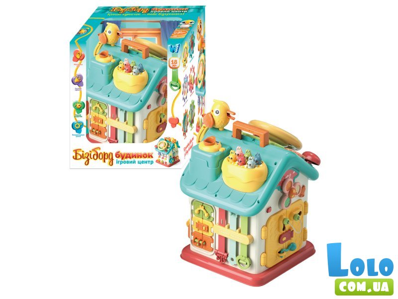 Бизиборд Домик, WToys