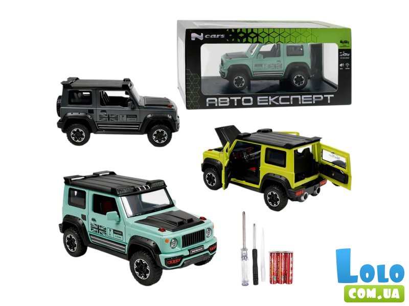 Машина металлопластиковая Suzuki Jimny, АвтоЕксперт (в ассортименте)