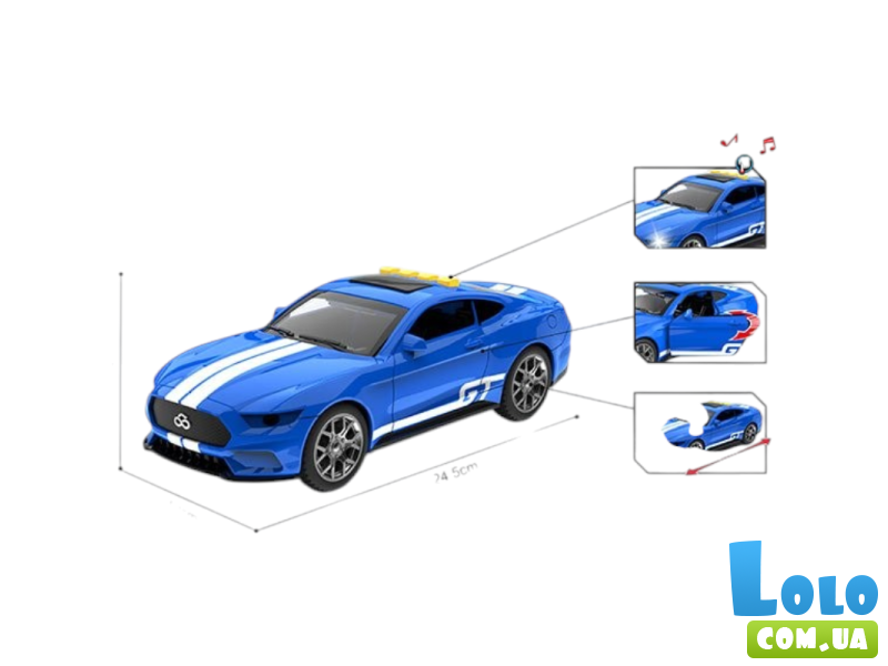 Машина Ford Mustang GT