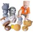 Игровой набор боулинг с животными для малышей